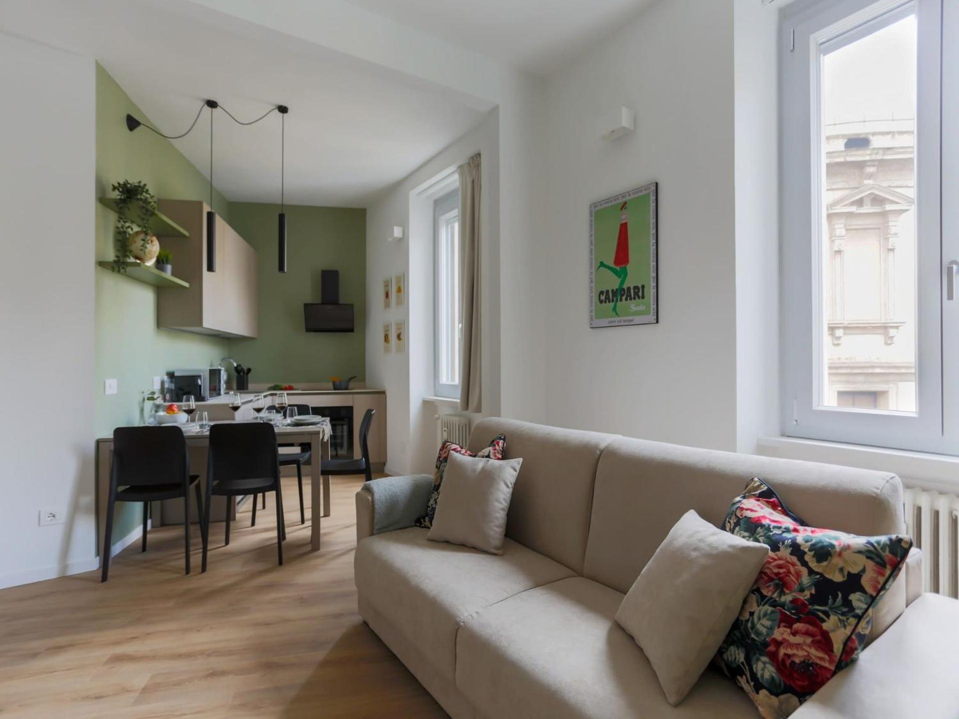 The Best Rent - Spacious And Renovated Two-Bedroom Apartment Downtown Мілан Екстер'єр фото